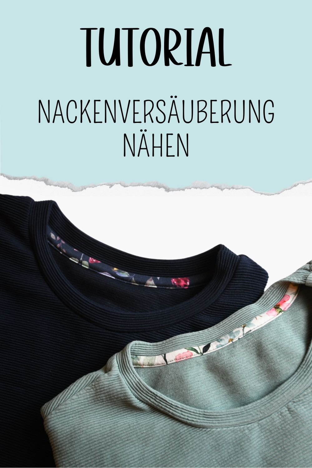 TUTORIAL: NACKENVERSÄUBERUNG NÄHEN