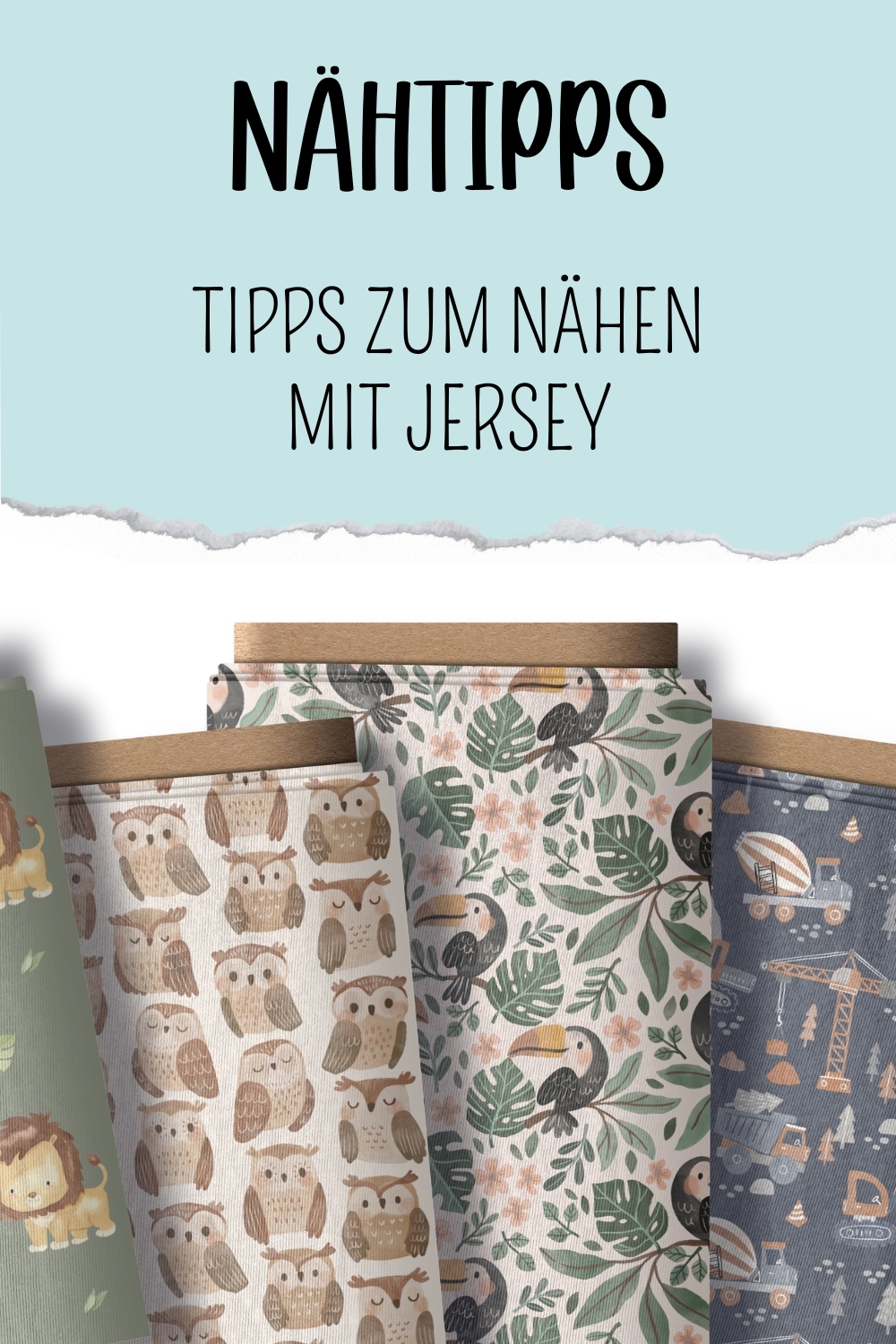 TIPPS ZUM NÄHEN MIT JERSEY: SO GELINGT DAS ARBEITEN MIT DEHNBAREN STOFFEN